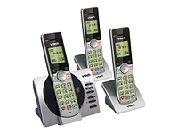 VTech 3 Handset Cordless Phone - Silver - CS69293