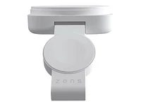 ZENS 2-in-1 Wireless Charging Pad - White - ZEDC24W/00