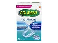 Polident Retainer Cleanser Tablets - 84's