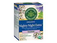 Traditional Medicinals Nighty Night Extra Organic Tea - Valerian - 16's