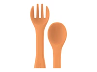 Quark Feedi Baby Feeding Set - Orange - 5-piece