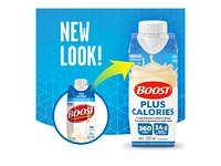 BOOST Plus Calories Protein Drink - Vanilla - 6 x 237ml