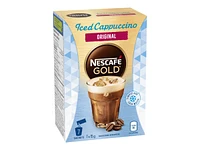 Nescafe Gold Iced Cappuccino Coffee Mix - Original - 7 x 15g