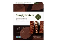 SimplyProtein Plant-Based Snack Bars - Dark Chocolate Almond - 4 x 40g