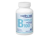 Wellness by London Drugs Vitamin B100 Complex Timed Release - 60s