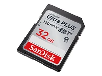 SanDisk Ultra Plus 32GB SDHC-Card - SDSDUW3-032G-CB6IN