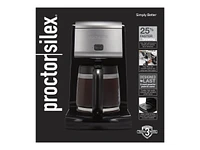 Proctor Silex FrontFill Drip Coffee Maker - 12 cups - 43686