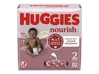 Huggies Nourish 4 in 1 Baby Cleaning Wipes - Disney The Lion King - 2 x 56 Count