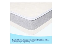 Graco Ultra Premium 2-in-1 Crib and Toddler Mattress - White