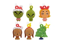 Hallmark Ornaments Dr. Seuss's The Grinch Mini Christmas Tree Ornament Set - 6's