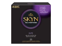 SKYN Elite Ultra Thin and Ultra Soft Condoms - 22s