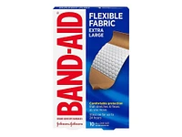 BAND-AID Flexible Fabric Bandages - Extra Large - 10's