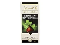 Lindt Excellence Dark Chocolate Bar - Intense Mint - 100g