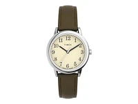 Timex Easy Reader Wristwatch - Brown/Silver-Tone - TW2V690009J