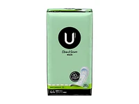 U by Kotex Clean & Secure Maxi Pads - Heavy Absorbency - 44 Count