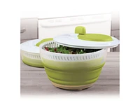 Starfrit Collapsible Salad Spinner - Green - 3L