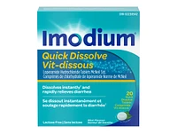 Imodium Quick Dissolve Tablets - 20's