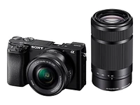 Sony Alpha A6100 with 16-50mm Lens - Black - ILCE6100LB