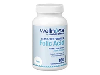 Wellness by London Drugs Folic Acid - 1mg - 180s