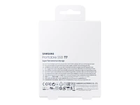 Samsung T7 Portable External SSD - Blue - 1TB - MU-PC1T0H/AM