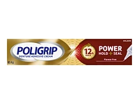 POLIGRIP Power Hold+Seal Denture Adhesive Cream - 62.4g