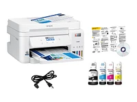 Epson EcoTank ET-4850 Wireless All-in-One Colour Multifunction Ink-Jet Printer - White - C11CJ60202