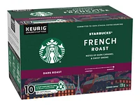 Starbucks K-Cup Coffee - French Roast - 10s