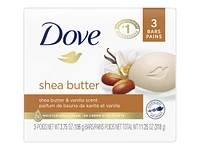 Dove Purely Pampering Beauty Bar - Shea Butter - 3 x 106g
