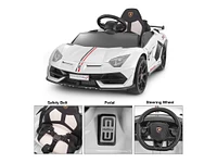 Kids on Wheelz Lamborghini Aventador SVJ 2023 Push Ride-on Car