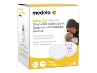 Meleda Safe & Dry Ultra Thin Disposable Nursing Pads - 60s