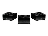 NetgearNighthawk Dual-Band WiFi 6 Mesh System - Black - 3 Piece - MK63-100CNS