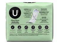 U by Kotex Clean & Secure Ultra Thin Sanitary Pads - Regular