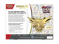 Pokemon TCG: Scarlet and Violet-151 Collection (Zapdos ex)