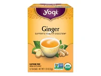 Yogi Caffeine Free Herbal Tea Bags - Ginger - 16s