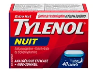 Tylenol* Extra Strength NightTime Caplets - 40's