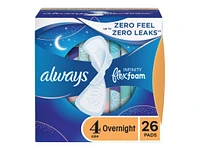 Always Infinity Sanitary Pads - Overnight - Size 4