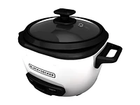 BLACK+DECKER Rice Cooker - 16 cups - White - RC516C