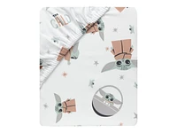 Lambs & Ivy Star Wars Mandalorian The Child Fitted Crib Sheet