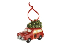 Spode Christmas Tree Ornament - Station Wagon