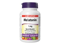 Webber Naturals Melatonin Sublingual Tablets - 1mg - 90's