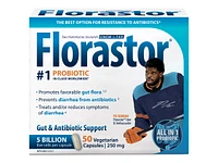 Florastor Probiotic Vegetarian Capsules - 50s