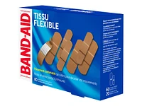 BAND-AID Flexible Fabric Bandages - Assorted Sizes - 80's