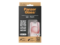 PanzerGlass Ultra-Wide Fit Screen Protector for Apple iPhone 15
