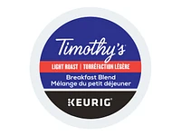 Timothy's Breakfast Blend K-Cup Coffee Pods - 30's