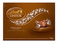 Lindt LINDOR Milk Chocolate Truffles - Hazelnut - 156g