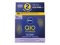 Nivea Q10 Power Anti-Wrinkle Night Moisturizer - Fragrance Free - 50ml