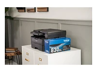 Brother High Yield Toner Cartridge - Black - TN830XL