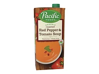 Pacific Organic Soup - Creamy Roasted Red Pepper & Tomato - 1L