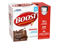 BOOST Original Protein Drink - Chocolate - 6 x 237ml