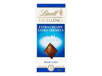 Lindt Excellence Milk Chocolate Bar - Extra Creamy - 100g